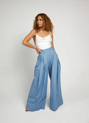 Zuri | Chambray Pants